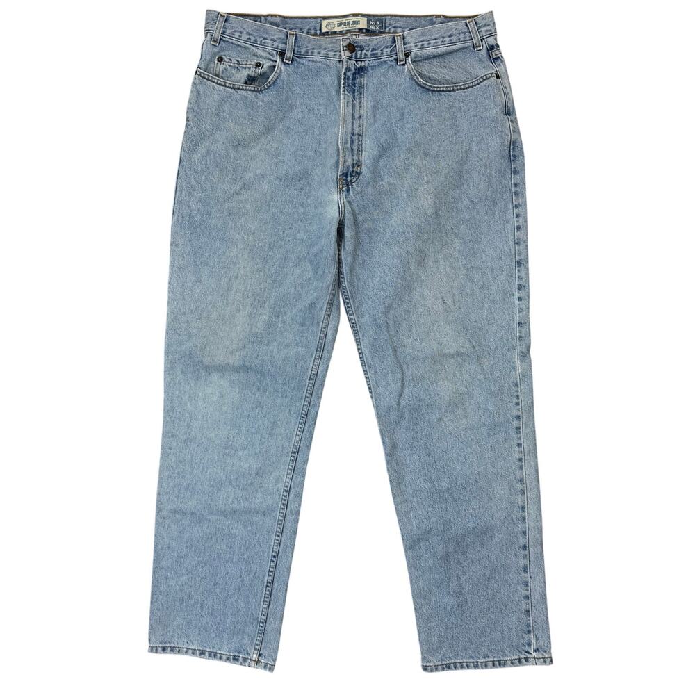 Vintage 90s GAP Light Wash Relaxed Fit Jeans Men's W40 L32 USA
